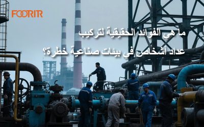 ما هي الفوائد الحقيقية لتركيب عداد أشخاص في بيئات صناعية خطرة؟ لضمان سلامة العاملين بشكل فعال جداً.